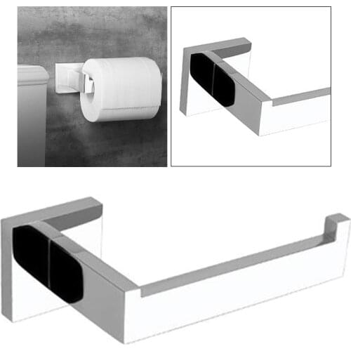 Toilet Paper Roll Holder Stainless Steel Bathroom Lavatory Rustproof Brushed