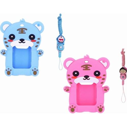 Children Cartoon Tiger smart Watch Pendant Silicone Watch Case Sport Watch Necklace for Xiaomi XiaoXun A2/A3/M1/X1/F2 Gift Sling