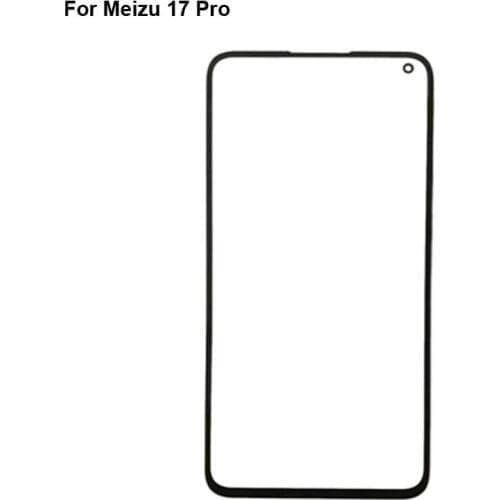 For Meizu 17 Pro Touch Screen Digitizer TouchScreen Glass panel For Meizu 17Pro Without Flex Cable Parts