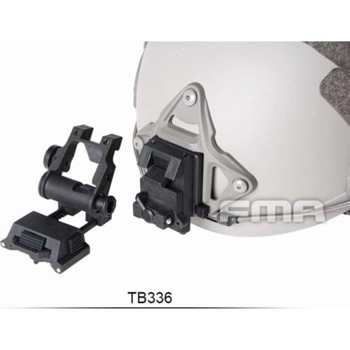 FMA Airsoft Paintball L3G24 PVS15/18 NVG Plastic Helmet Mount TB336 Black