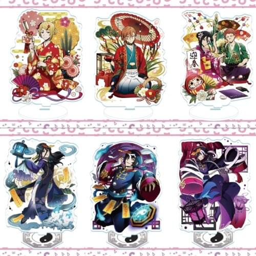 Anime Bungo Stray Dogs Shin Hyakkiyakou Acrylic Stand Model Plate Ryunosuke Akutagawa Nakahara Chuuya Dazai Osamu Tabletop Toy