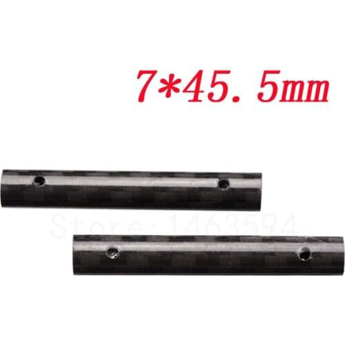 2PCS XK X251 RC Drone quadcopter spare parts Landing gear upper carbon pipe (7*45.5mm) Free shipping by Register parcel