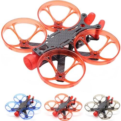 Mini X95 95mm Frame FPV RC Carbon Fiber Quadcopter Frame Kit with 3D Print Prop Guard for BetaFPV Cine Whoop RC indoor FPV Drone