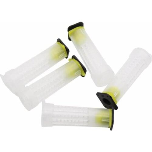 100pcs Bee Queen Cage Protection Breeding Queens Abutment Bee Cage Bee Equipment Beekeeping Tools Insectary Box Queen Cell Cup