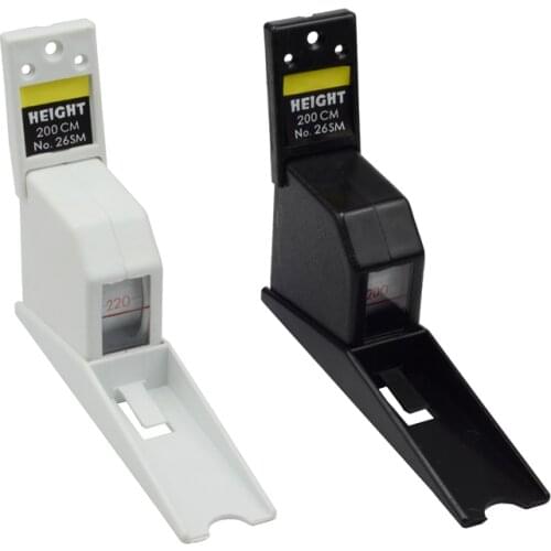 200cm Two Colors Wall Mounted Height Rod Meter Stadiometers Growth Ruler Height Rod Height Chart