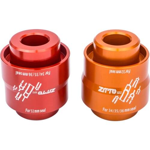 MTB Bike Bicycle Suspension Fork Oil Seal Driver Install Tool Wiper Fit For 32 34 35 36 38 40mm inner tube Service Mountain Kits