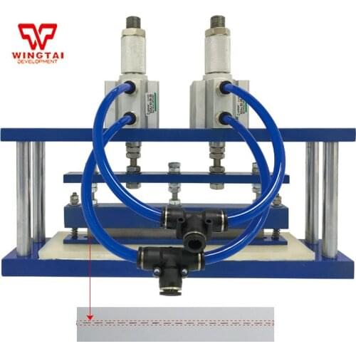 Intermediate feed 330mm Pneumatic punching machine for Point and break blade type