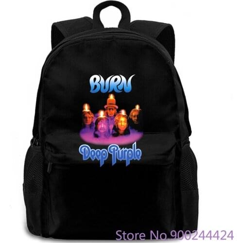 Deep Purple 'Burn' - NEW & OFFICIAL 2018 Man 2018 Newest Fashion backpack