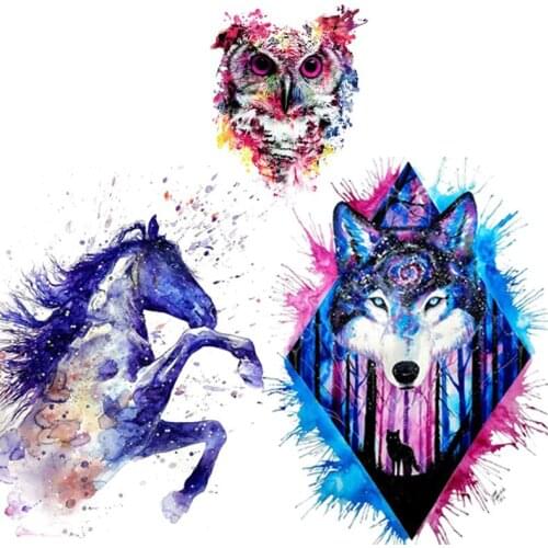 Heat Patch Transfer Punk Patches Iron On Transfer For Clothing Badge Patches Stripes Thermal Stickers On Clothes Patch Applique