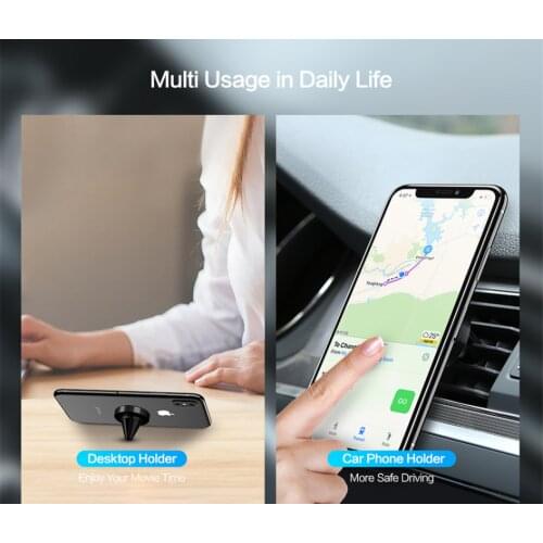 Universal Magnetic Holder for phone for Automobile Supplies, GPS Mobile phone holder for Car Air-conditioning Air Outlet