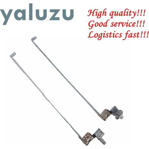 YALUZU New for Dell Latitude E5510 Left Right Hinge Bracket 15.6" 34.4EQ07.011 34.4EQ06.011 Laptop Lcd Hinges R & L