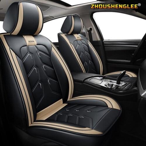 ZHOUSHENGLEE Leather car seat covers for citroen All models c5 c3 berlingo c4 grand picasso berlingo elysee car seat protector c