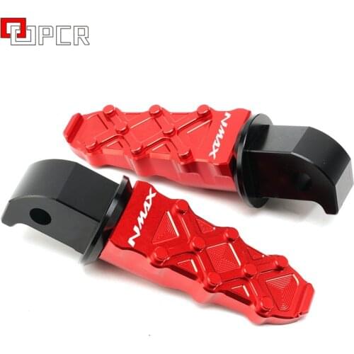 For Yamaha Nmax N-max 125 155 2015 2016 2017 2018 2019 2020 1 Pair Motorcycle Rear Foot Pegs Rests Pedals Footpegs