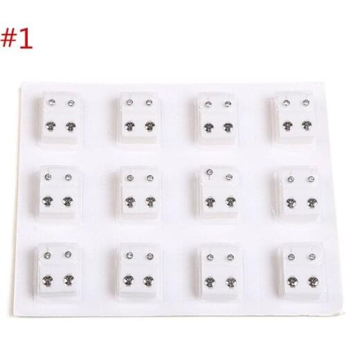 24pcs/Set Stud Piercing Tool Kit Ear Earing For Piercing Ear FS99