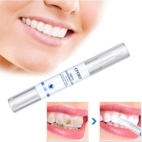 5ml Teeth Whitening Pen Tooth Whitener Bleach Brush Plaque Stains Gel