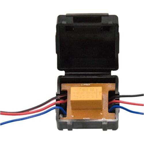 Current interference filter + 12V for reversing camera with clocked current (pulse width modulation)