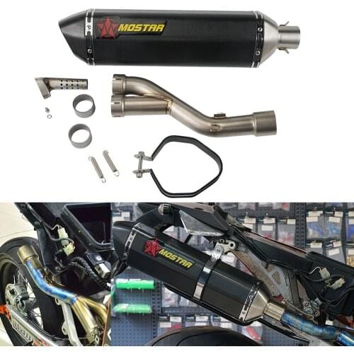 Exhaust System Muffler Kit Titanium Alloy Pipe Spring Gasket For KTM 950 Adventure S R 03-13 950 Adventure S 990 Adventure 06-16