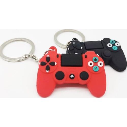 New creative personality simulation game keychain ring pendant men and women couple key chain bag pendant wholesale