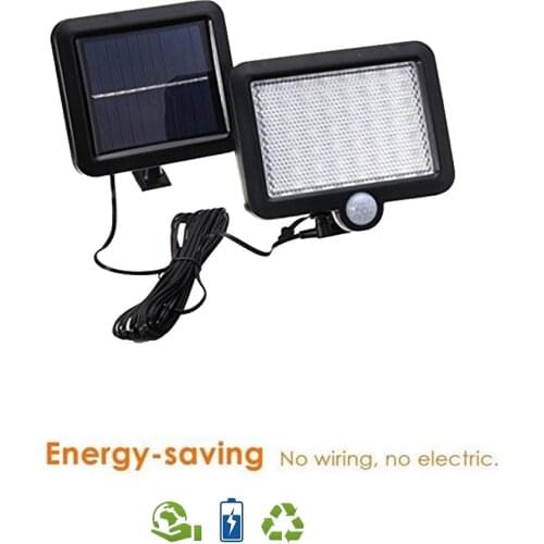 56/30 Led Solar Lamp Night Light Motion Detector Smart ON/OFF Energy Saving Outdoor Emergency Lighting solar lights split panel