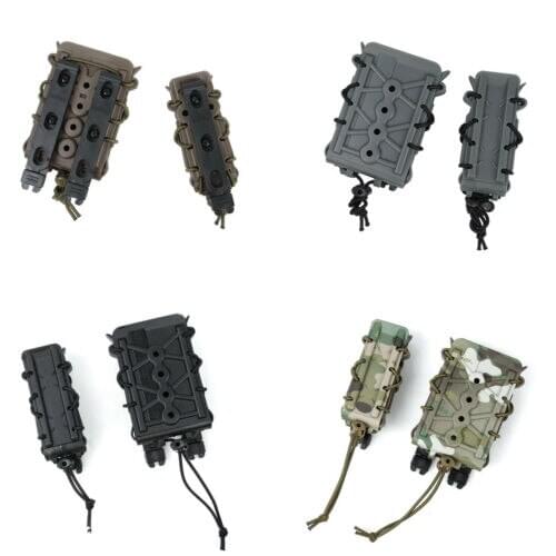 TMC Tactical Carrier Hunting Polymer Small Mag Pouch 9mm Rifle Magazine Pouches BK/WG/CB/MC TMC3031