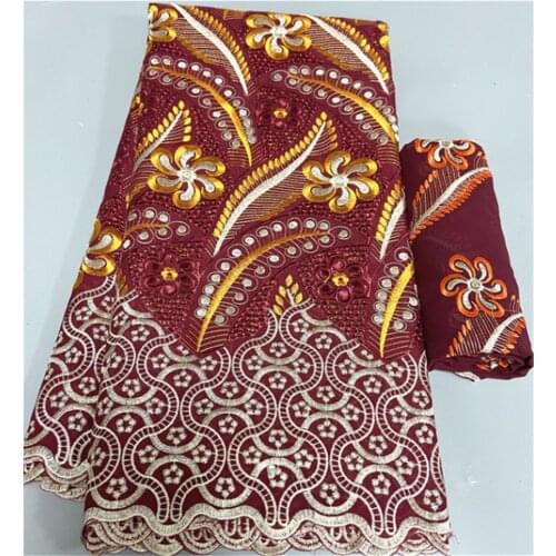 7yards african cotton lace fabric 2020 high quality lace nigerian swiss voile lace swiss voile lace in switzerland dubai fabric