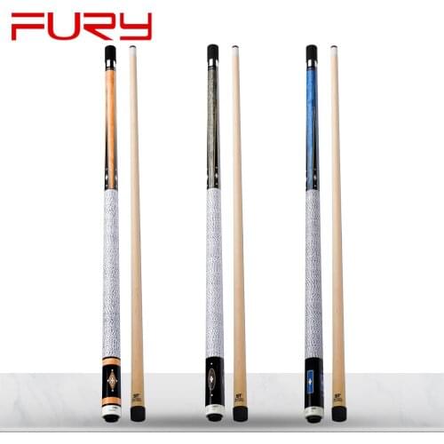 FURY BL Billiard Pool Cue 13mm M Tip Selected Maple Half Tecnologia Shaft Inlay Professional Billar Stick with Case