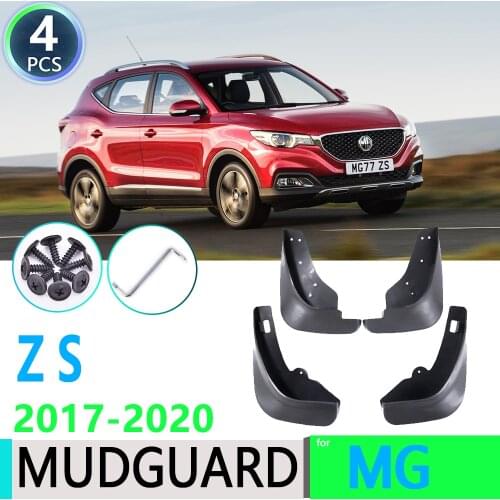 For MG ZS MGZS 2017 2018 2019 2020 4 PCS Car Fender Mudguard Mud Flaps Guard Splash Flap Mudguards Car Accessories