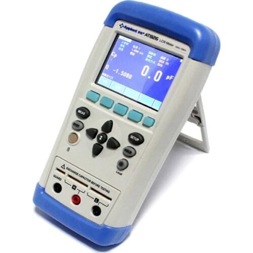 Applent AT826, 100Hz,120Hz, 1kHz,10kHz ，100kHz digital LCR meter rlc tester with 0.2% accuracy