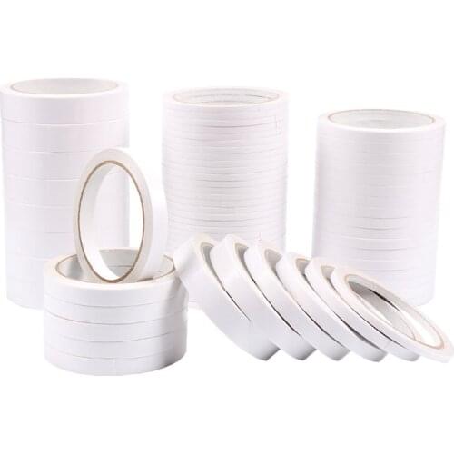 Double Sided Adhesive Tape Super Slim Strong Adhesion White Faced Adhesive Powerful DoublesAdhesive Sticker No Traces