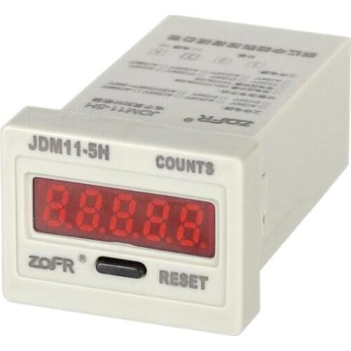 5 Digit Display Electronic Digital Counter JDM11-5H industrial counter Power failure memory