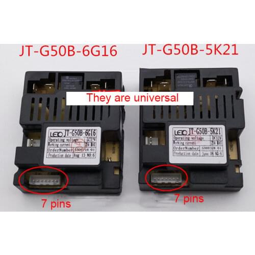 Jt-g50b-c10 Jt-g50r-c10 Jt-g50b-6g16 Children Electric Car 2.4g 7 Pins Bluetooth Receiver Kids Toys For Sx158
