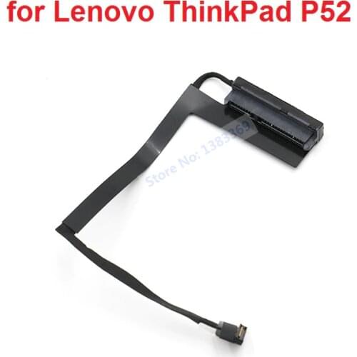 2.5" SATA HDD SSD Hard Drive Disk Connector Cable Caddy Bracket Frame Tray for Lenovo ThinkPad P52 EP520 DC02C00CR10