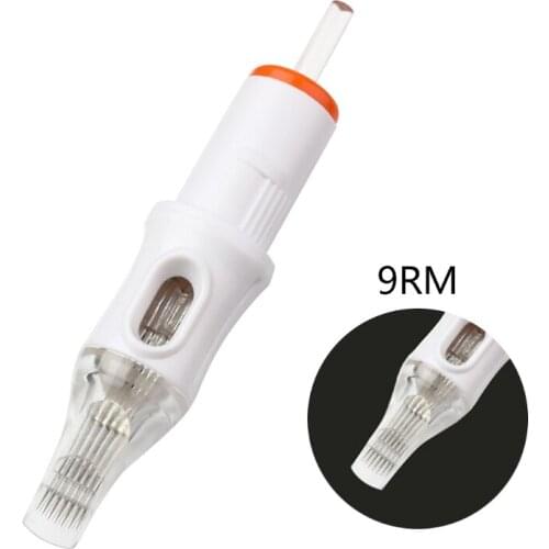 Tattoo Cartridge Needle RS/RL/M1/RM Professional Disposable Semi-Permanent Eyebrow Lip Makeup for Tattoo Machine Pen