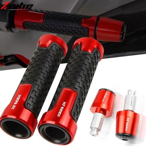 Motorcycle Accessories 7/8" 22mm Handlebar Grips Cap Hand Bar Ends Handle Plugs For Yamaha XT600 XT600E XT600ZE TENERE XT 600 E