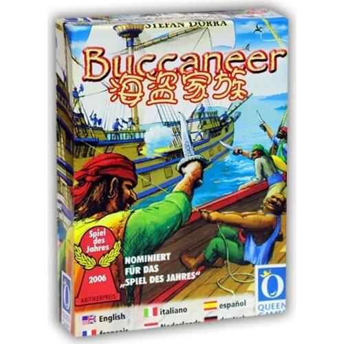 Board Game Buccaneer Cards Game Pirate Family Board Games Card Buccanee Happy Party Memory Auction Table Games