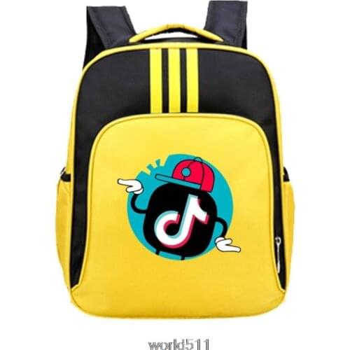 New Tik Tok 13 inch Mochila School Kids Bags Boys Tik Tok Backpack Kindergarten Children School Bag Tik Tok 3D Print