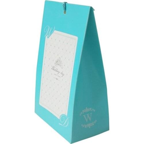 50pcs Gift Bags & Wrapping Supplies Packaging Wedding Box Silver Crown Candy Gift Bag Conos De Papel De La Boda Decoracion