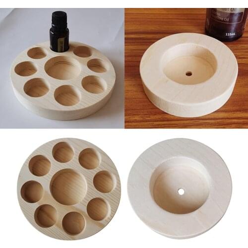 Aromatherapy Oil Bottle Organizer Display Stand Essential Oil Bottle Holder Essential Oil Display Wooden Stand Rack