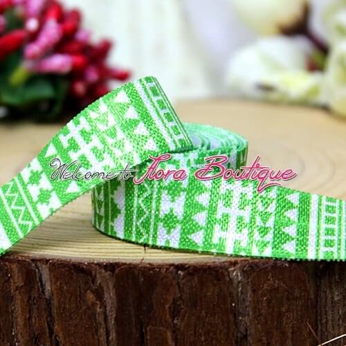 FLRA FOE Christmas fold over elastic hairband