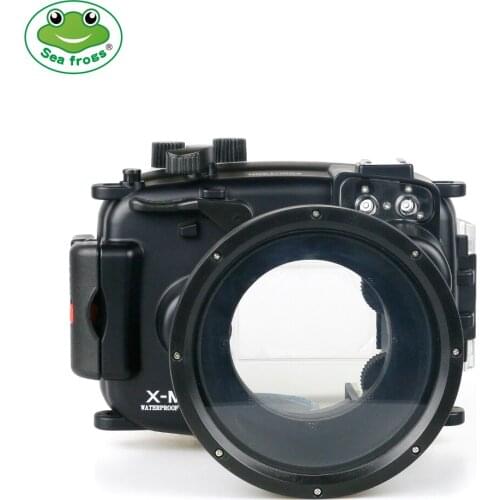 For Fujifilm X-M1 Camera 16-50mm Waterproof Housing Water Case 40m Depth Rating Underwater Run Camera Functions Freely Shooting