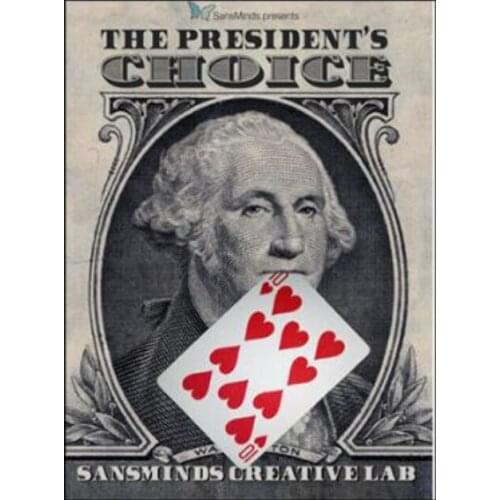 The PresidentS Choice (DVD And Gimmicks) By SansMinds - Street Magic Trick,Illusions,Close Up Magic,Fun,Magic Toys Appearing