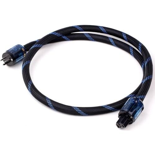 Yter Hi-End Hifi OFC Audio Power Cable Power Cord with US stardard Power plug