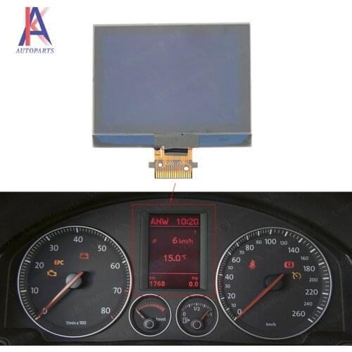 Dashboard LCD Screen Display For VW Golf V MK5 Jetta Touran Passat EOS US Model VDO Instrument Cluster Pixel Repair
