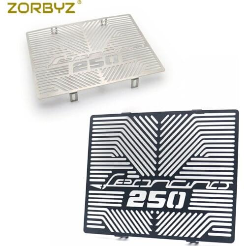ZORBYZ Black/Silver Metal Radiator Grille Guard Protector Cover For Benelli leoncino 250 2019