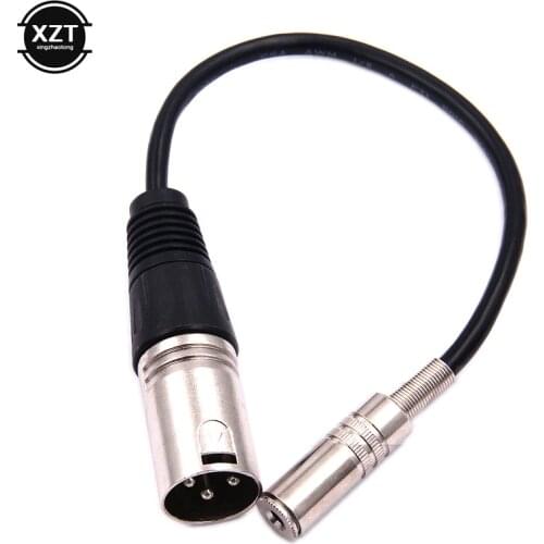 PZ Newest Hot XLR 3.5 Audio Line Cable XLR Male 3.5mm Female Audio Line Cord 3.5 Female Carnon Cannon Male extension cord