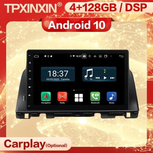 4+128G Carplay 2 Din Android 10 Screen Stereo Receiver For KIA K5 2015 2016 2017 2018 GPS Navi Auto Radio Audio Player Head Unit