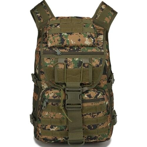 40L Oxford Military Camouflage Backpack Bags Male Outdoor Travel Climbing Camping Sports Waterproof Tactical Molle Shoulder Bag