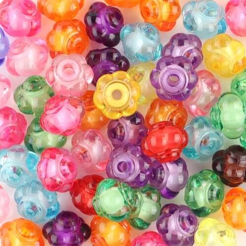 50pcs Acrylic Lantern Shaped Beads in Beads For Jewelry Making Diy Necklace Bracelet Decoration