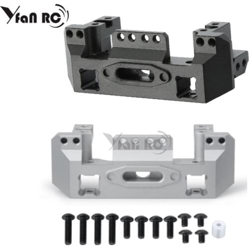 Free Shipping TRX4 Metal Alloy Metal Front Bumper with Servo Mount For TRX-4 TRX4 1/10 RC Crawler Upgrade Parts