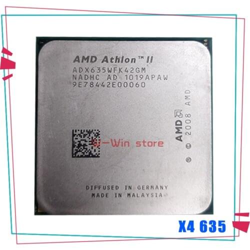 AMD Athlon II X4 635 2.9 GHz Quad-Core CPU Processor ADX635WFK42GI Socket AM3